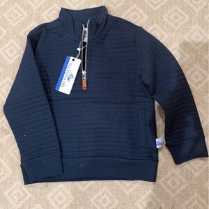 Boys southbound half zip navy size 4 NWT